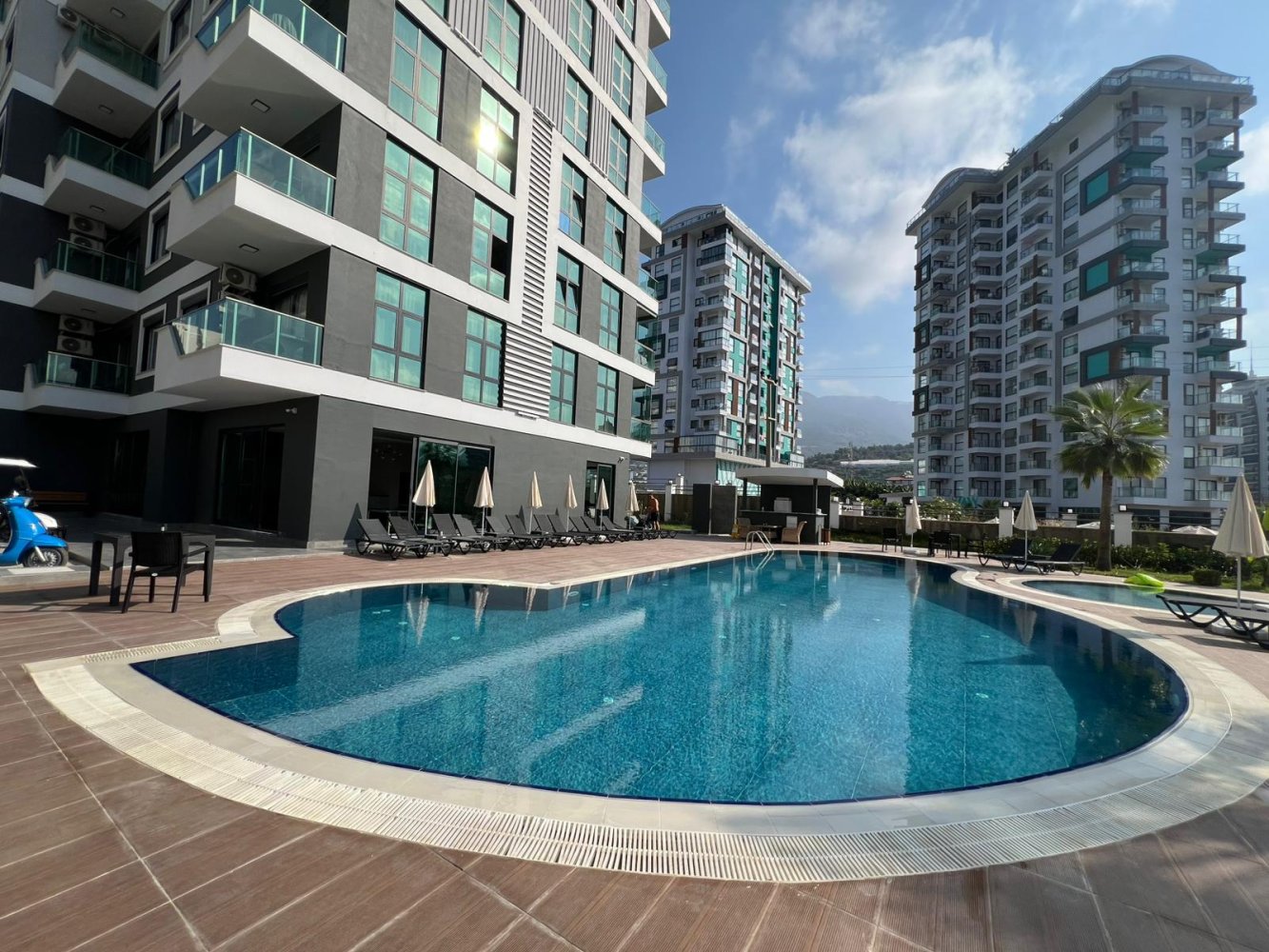 Apartamento de 2 habitaciónes en Mahmutlar, Turkey No. 43459