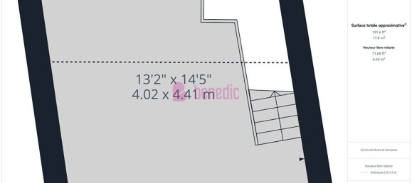 Квартира с 2 спальнями в Тьонвиль, Франция № 44575 9