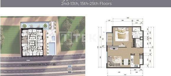 Квартира с 1 спальней в Jumeirah Village Triangle, Дубай, ОАЭ № 180705 18