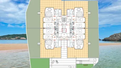 Ático de 2 dormitorios en Cantabria, Spain No. 182609