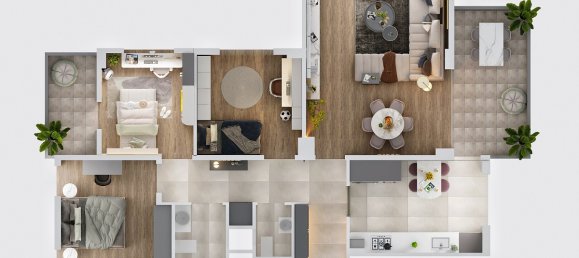 Apartamento 3+1 em Aksu, Turkey N.º 32680 24