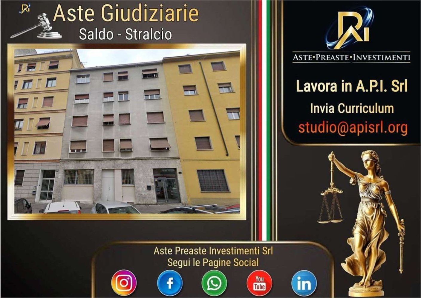 4 rooms Apartment in Milan, Italy No. 268884