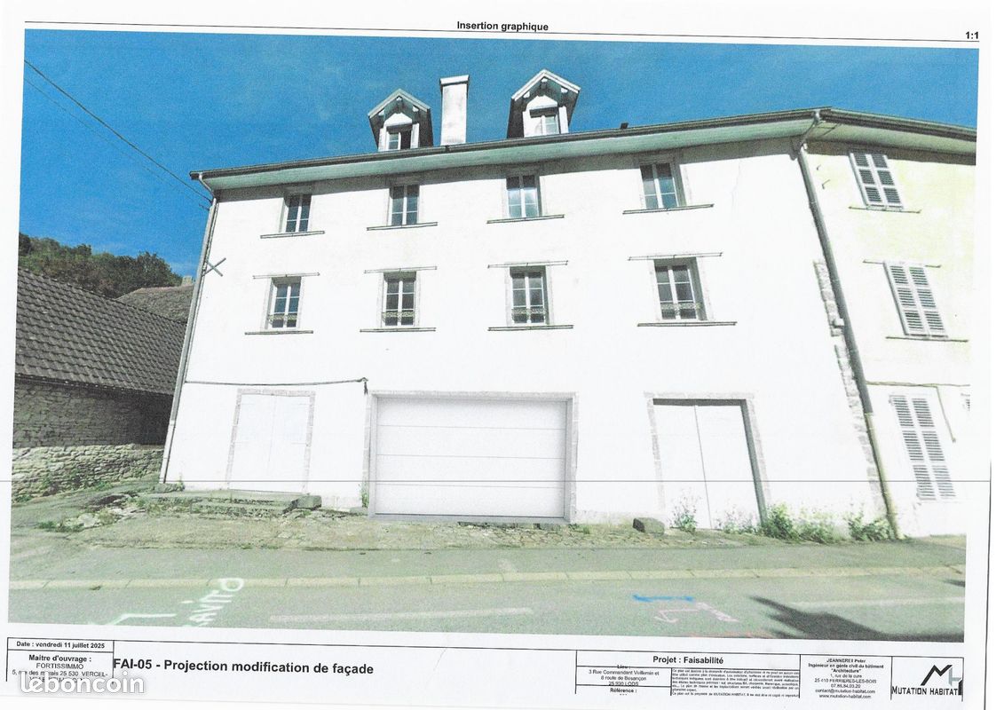 Apartamento de 4 habitaciónes en Doubs, France No. 363495