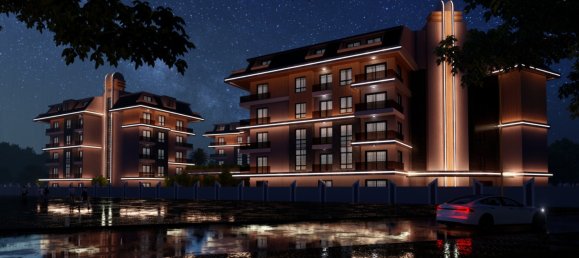 Квартира 1+1 в Аланья, Турция № 30945 14