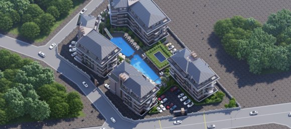 Квартира 1+1 в Аланья, Турция № 30945 18