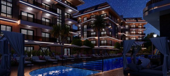 Квартира 1+1 в Аланья, Турция № 30945 17