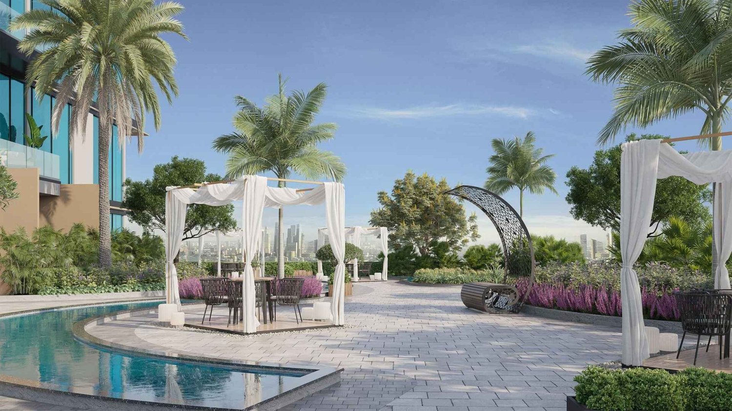 2 chambres Appartement à Sky Hills Residences 3, Jumeirah Village Circle, UAE No. 63713