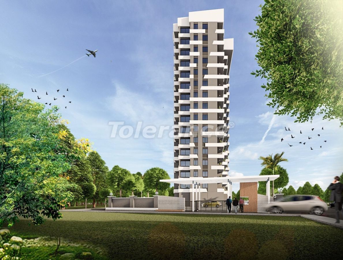 Wohnung 1+1 in Mersin, Turkey, Nr. 3906