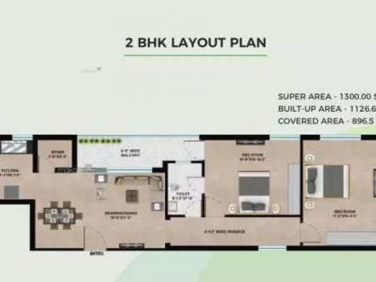 2 Schlafzimmer Haus in Mohali, India, Nr. 26957