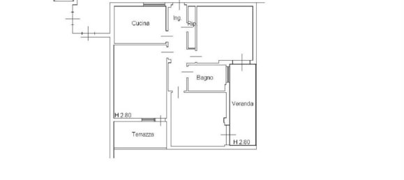 Квартира с 2 спальнями в Фоллоника, Италия № 60222 28