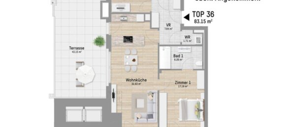 3 rooms Apartment in Vienna, Austria No. 213331 8