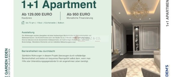 Apartamento de 2 habitaciónes en Ammochostos, Cyprus No. 23784 23