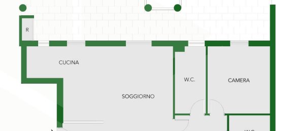 2-Zimmer Wohnung in Matera, Italy, Nr. 23049 12