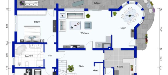 3 غرف نوم منزل في Neu-Ulm, Germany رقم 159096 17