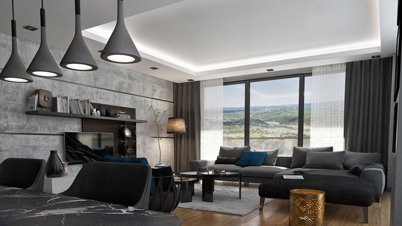 Квартира 4+1 в Merkez Hayat Residence, Стамбул, Турция № 35897