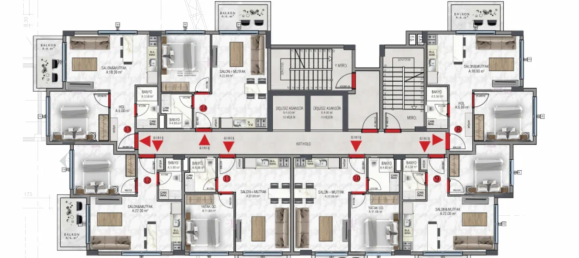 Apartment 1+1 in Avsallar, Turkey No. 30502 20