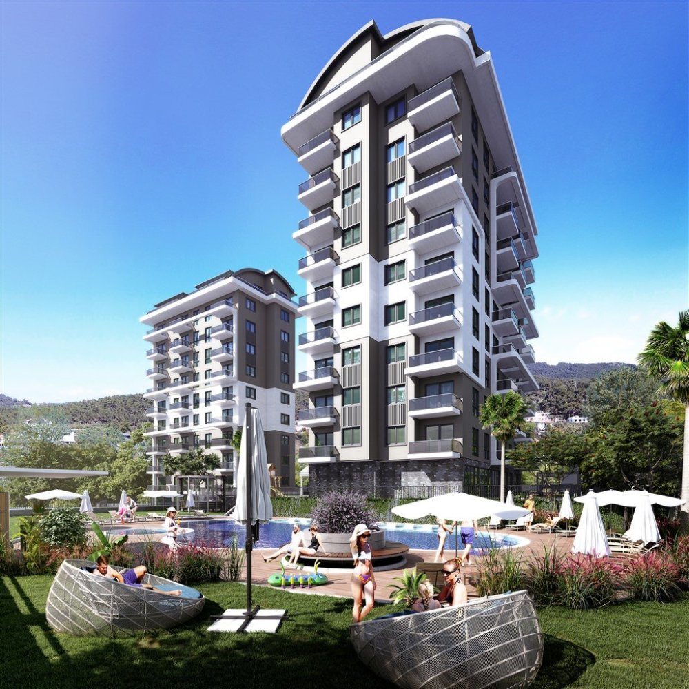 Apartment 1+1 in Avsallar, Turkey No. 30502