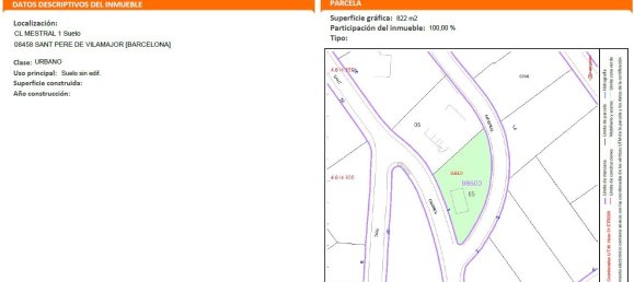 Terrain à Sant Pere de Vilamajor, Spain 822m² No. 72472 8