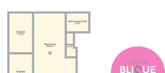 2 غرف نوم شقة في Nancy, France رقم 59742 19