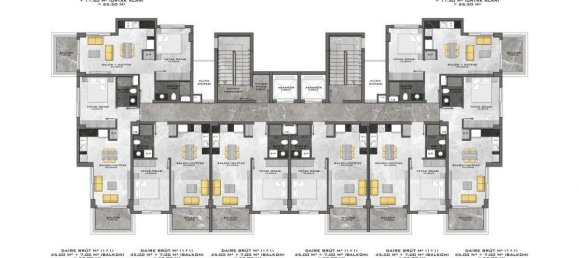 2 rooms Apartment in Avsallar, Turkey No. 29925 2