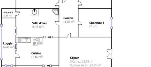 2 bedrooms Apartment in Amiens, France No. 154888 3