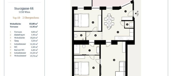 3 rooms Apartment in Rudolfsheim-Funfhaus, Austria No. 175602 81