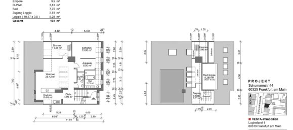 Dúplex de 2 dormitorios en Frankfurt am Main, Germany No. 81920 13