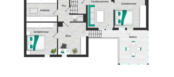 5 غرف نوم تاون هاوس في Karlsruhe, Germany رقم 46035 15