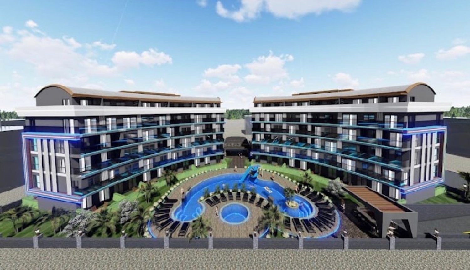 Wohnung 2+1 in Alanya, Turkey, Nr. 24136