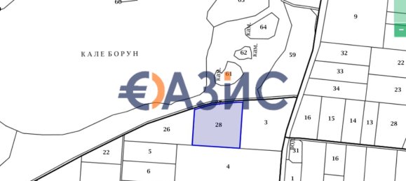 Terreno em Dimchevo, Bulgaria 9572 m² N.º 837 15