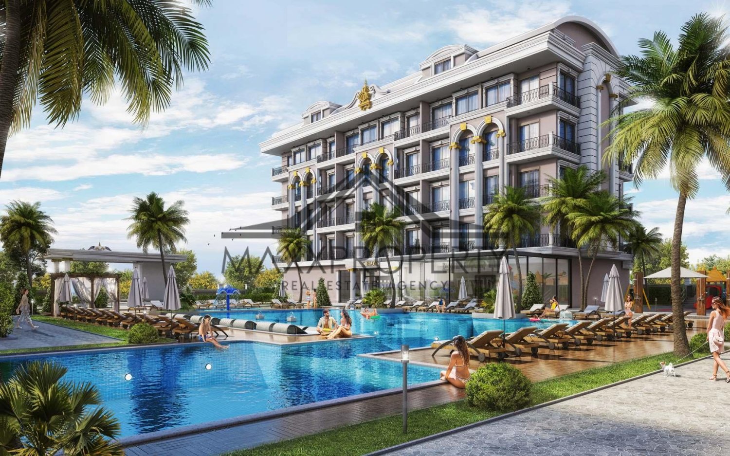 Wohnung 1+1 in Oba, Turkey, Nr. 12928