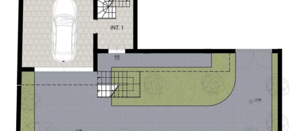 Пентхаус с 2 комнатами в Рим, Италия № 70225 19