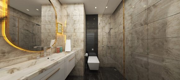 Квартира 1+1 в Moonlight Star Residence, Авсаллар, Турция № 38461 6