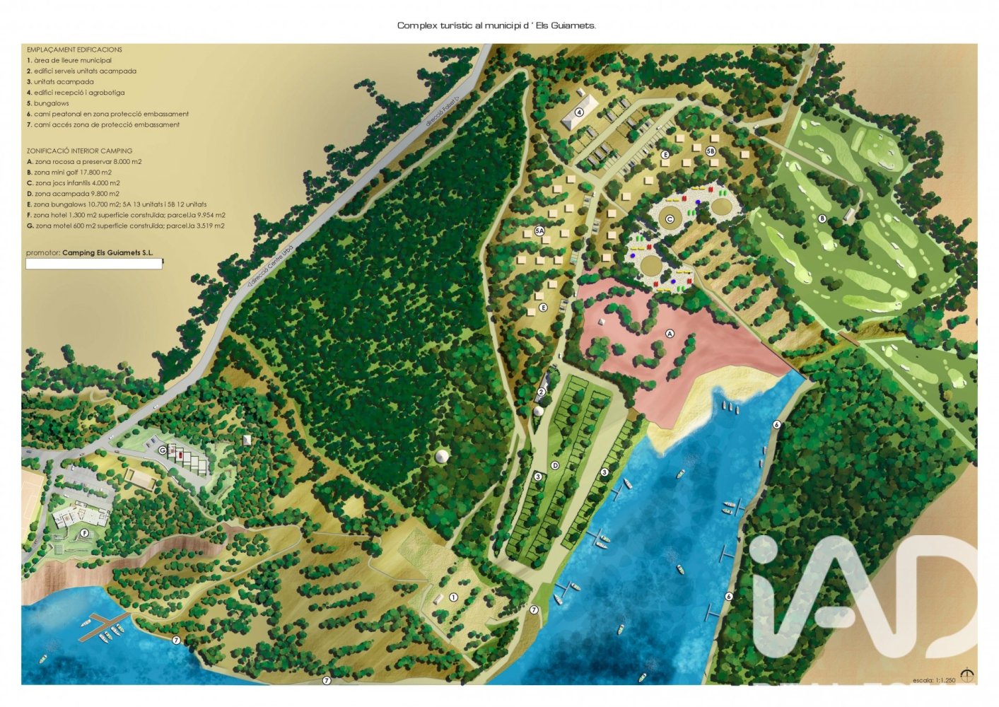  قطعة أرض في Els Guiamets, Spain 88500متر مربع رقم 292033