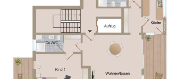Penthouse de 4 divisões em Calw, Germany N.º 262066 9