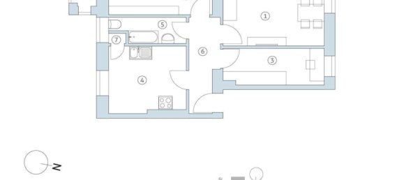 Apartamento de 2 dormitorios en Neukolln, Germany No. 93677 15