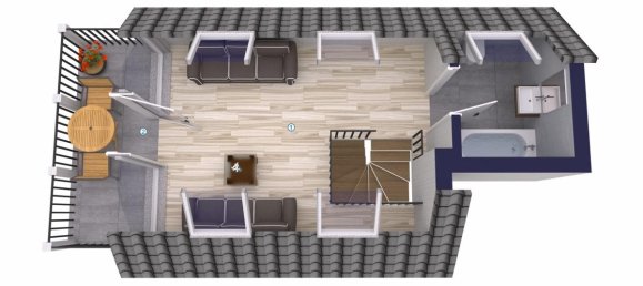 Duplex de 3 divisões em Rostock, Germany N.º 221461 5