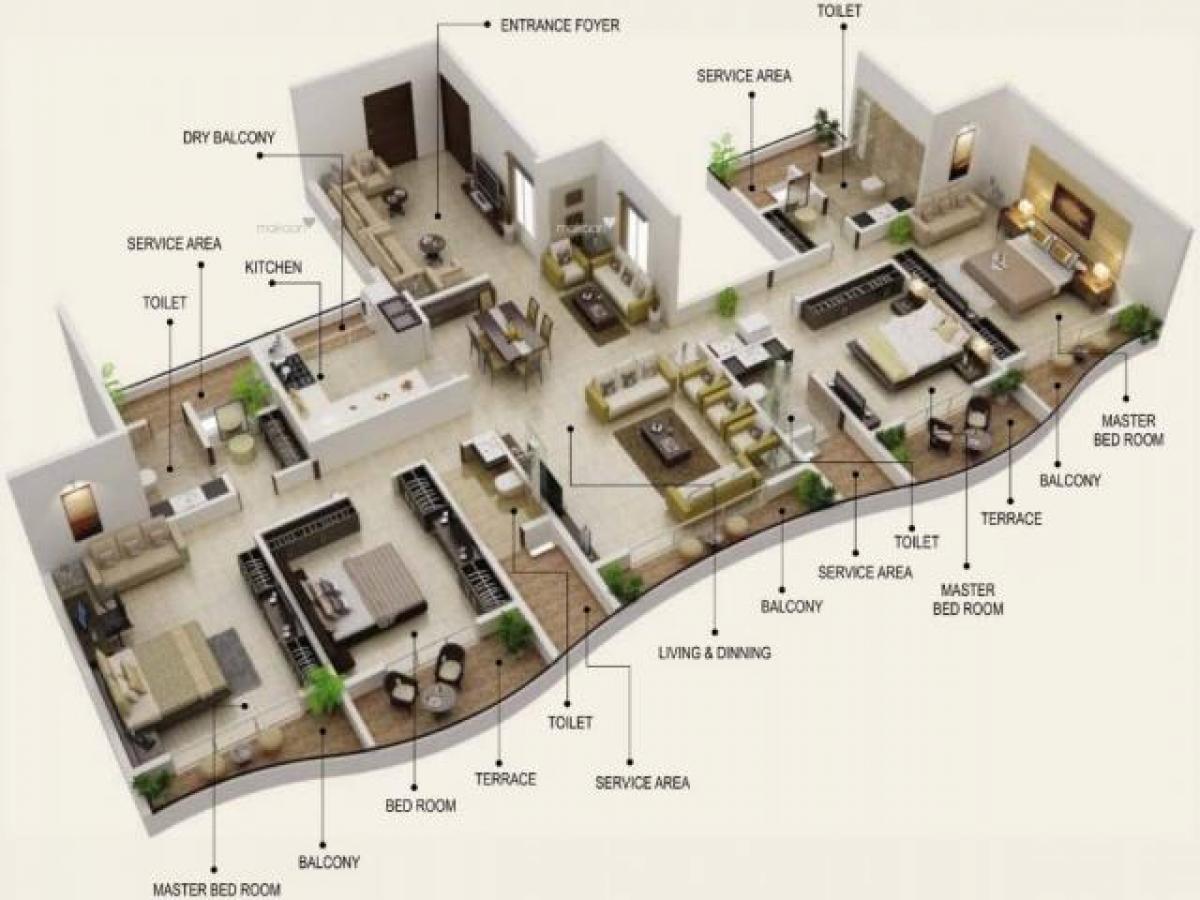 Casa T4 em Mumbai, India N.º 58869