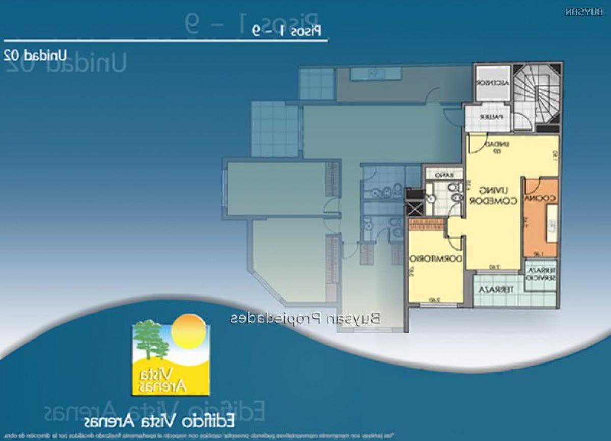 استوديو في Montevideo, Uruguay رقم 11823