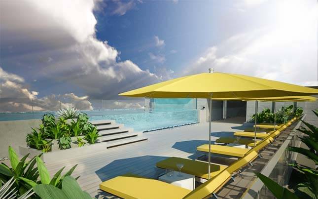 شقة 3 غرف نوم  في The Cube Pattaya, Thailand رقم 29242