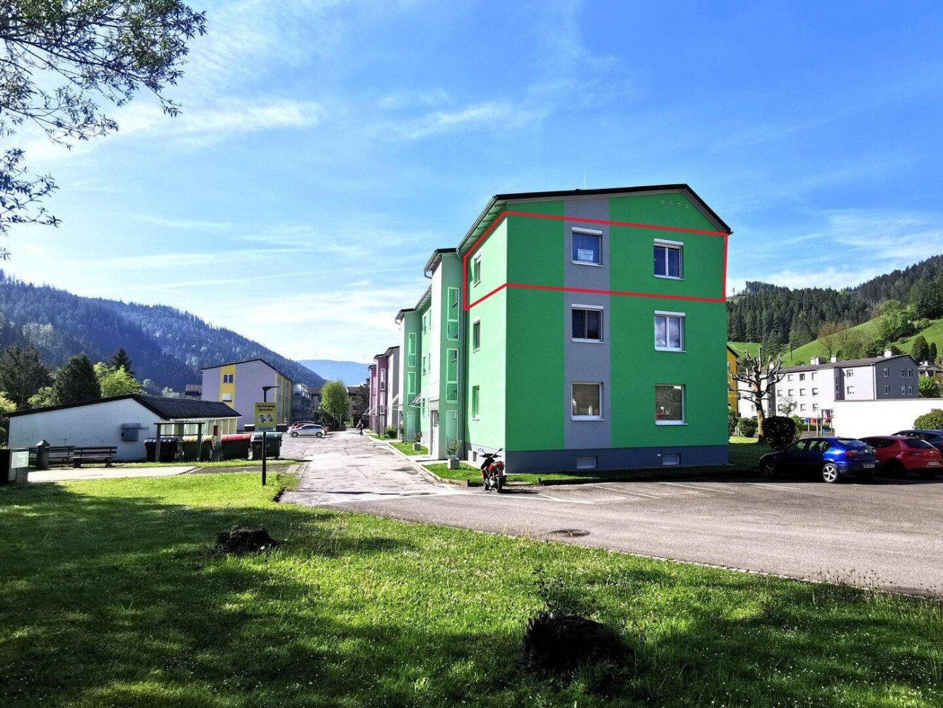 3 rooms Apartment in Bruck-Murzzuschlag, Austria No. 33620