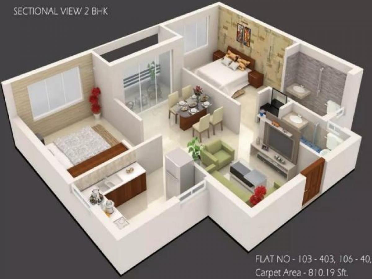 2 bedrooms House in Bhubaneshwar, India No. 66940