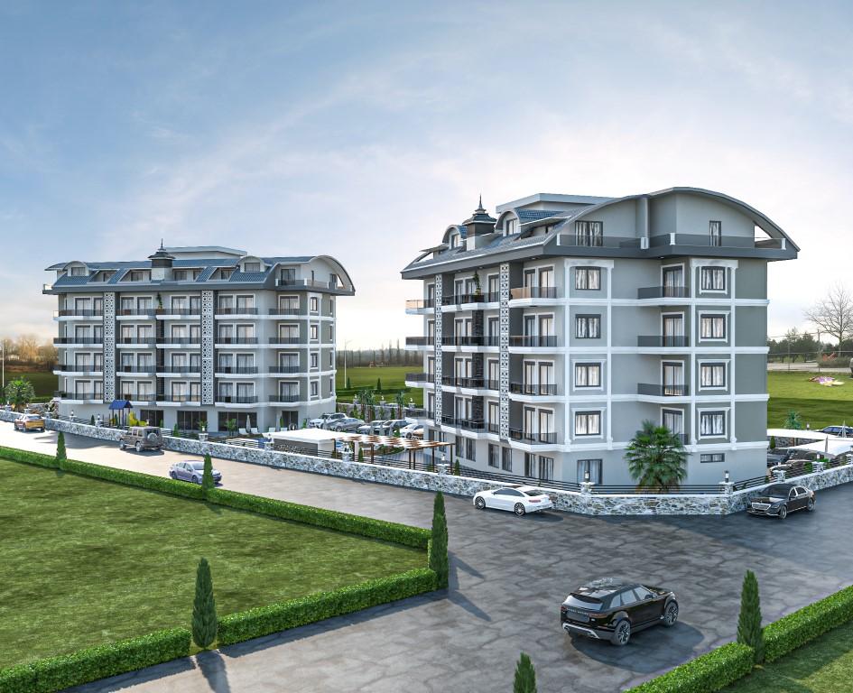 Пентхаус с 2 комнатами в Оба, Турция № 9833