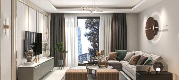 Пентхаус с 2 комнатами в Оба, Турция № 9833 13