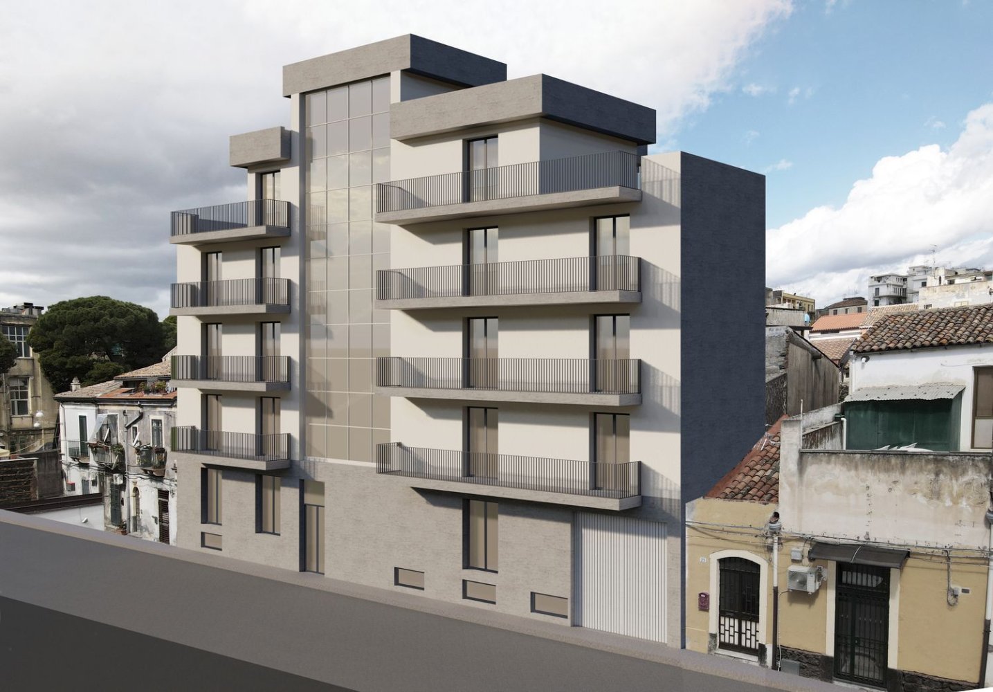 2 rooms Apartment in Catania, Italy No. 143756