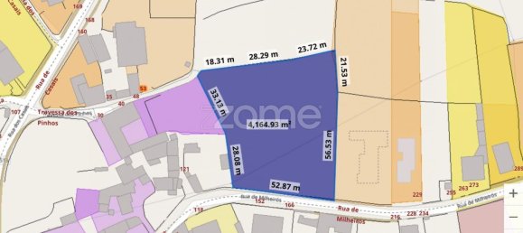 Земельный участок 2100м² в Мильейрош де Пояреш, Португалия № 13975 5