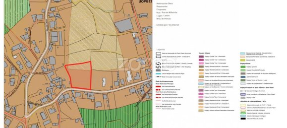 Земельный участок 2100м² в Мильейрош де Пояреш, Португалия № 13975 6