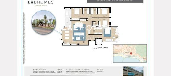 4 Schlafzimmer Wohnung in El Limonar, Spain, Nr. 50285 23