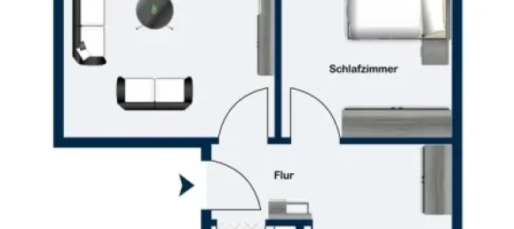 Квартира с 1 спальней в Вильмерсдорф, Германия № 113103 4