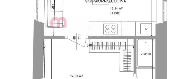 Apartamento de 2 dormitorios en Brescia, Italy No. 363413 24